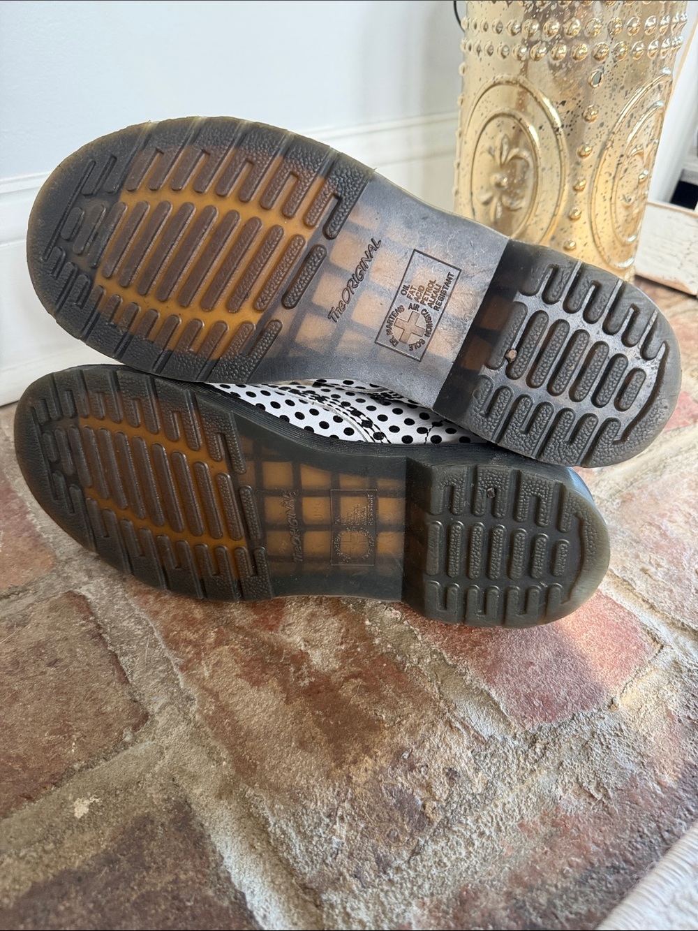 ⭐️Dr. Martens Pascal Polka Dot Combat Boots⭐️ - Picture 5 of 7